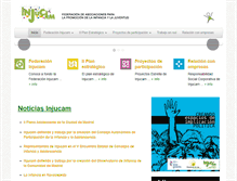 Tablet Screenshot of injucam.org